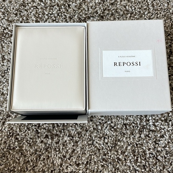 REPOSSI Mini Berbère 18K Rose Gold Huggie Earring - Picture 12 of 14